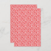 Flat Hartelijk dank Bedankkaart (Voorkant / Achterkant)