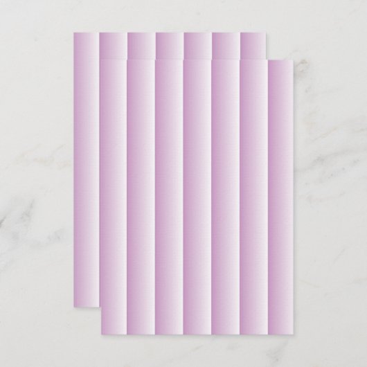 Flat Hartelijk dank Bedankkaart (Voorkant / Achterkant)