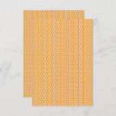 Flat Hartelijk dank Bedankkaart (Voorkant / Achterkant)