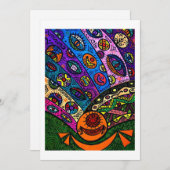 Flat Hartelijk dank Bedankkaart (Voorkant / Achterkant)