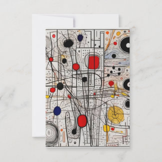 Flat Hartelijk dank Bedankkaart