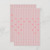 Flat Hartelijk dank Bedankkaart (Voorkant / Achterkant)