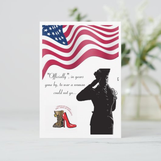 Flat Hartelijk dank Bedankkaart (Staand voorkant)