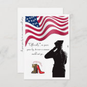 Flat Hartelijk dank Bedankkaart (Voorkant / Achterkant)