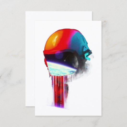 Flat Hartelijk dank Bedankkaart (Voorkant / Achterkant)