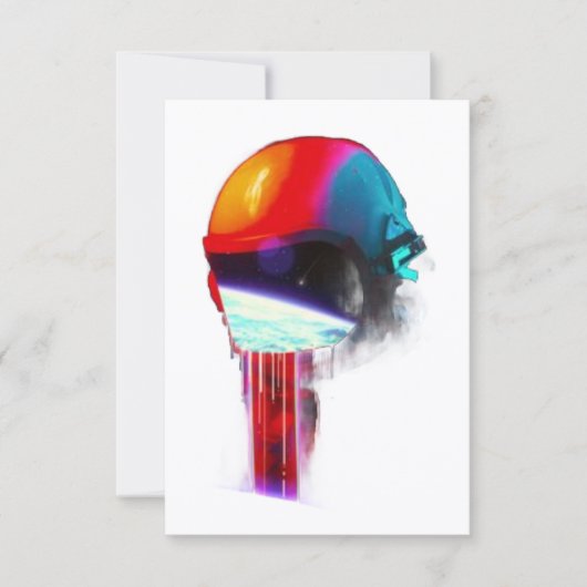 Flat Hartelijk dank Bedankkaart (Voorkant)