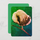 Flat Hartelijk dank Bedankkaart (Voorkant / Achterkant)