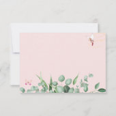 Flat Hartelijk dank Bedankkaart (Achterkant)