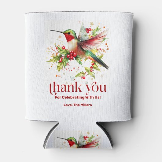 Flat Hartelijk dank Blikjeskoeler (Voorkant)