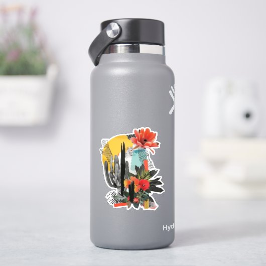Flat Hartelijk dank Sticker (HydroFlask)
