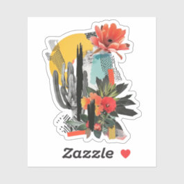 Flat Hartelijk dank Sticker