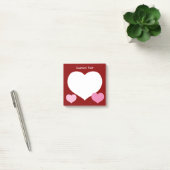 Flat Heart Icon Post-it® Notes (Kantoor)