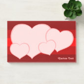 Flat Heart Icon Post-it® Notes (Kantoor)