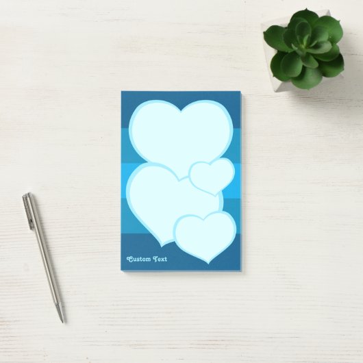 Flat Heart Icon Post-it® Notes (Kantoor)