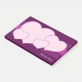 Flat Heart Icon Post-it® Notes