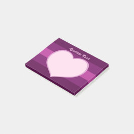 Flat Heart Icon Post-it® Notes