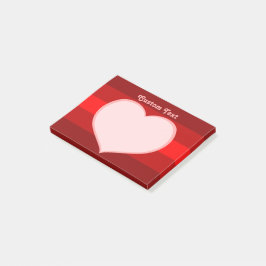 Flat Heart Icon Post-it® Notes
