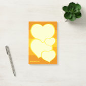 Flat Heart Icon Post-it® Notes (Kantoor)