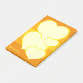 Flat Heart Icon Post-it® Notes