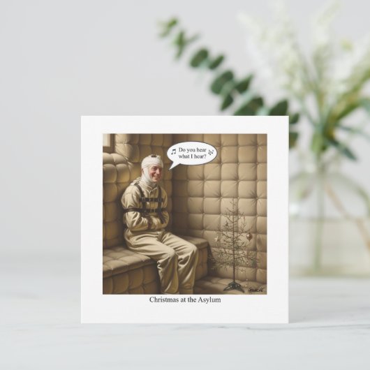 Flat Holiday Card (Staand voorkant)