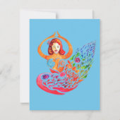 Flat Holiday Card Feestdagenkaart (Voorkant)