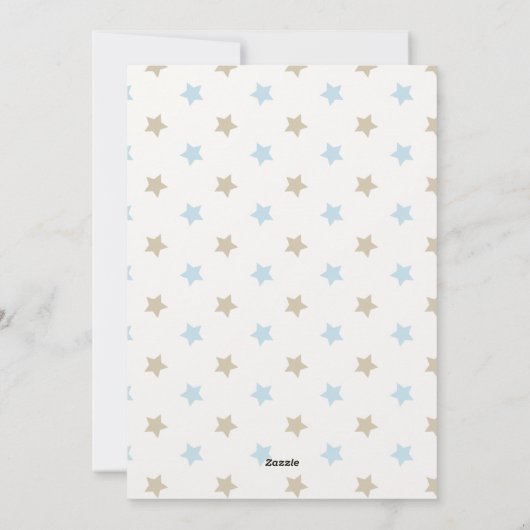 Flat Holiday Card Feestdagenkaart (Achterkant)