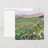 Flat Holiday Card Feestdagenkaart (Voorkant / Achterkant)