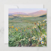 Flat Holiday Card Feestdagenkaart (Voorkant)