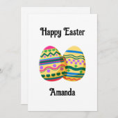 Flat Holiday Card Feestdagenkaart (Voorkant / Achterkant)