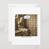 Flat Holiday Card Feestdagenkaart (Voorkant / Achterkant)