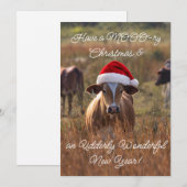 Flat Holiday Card Feestdagenkaart (Voorkant / Achterkant)