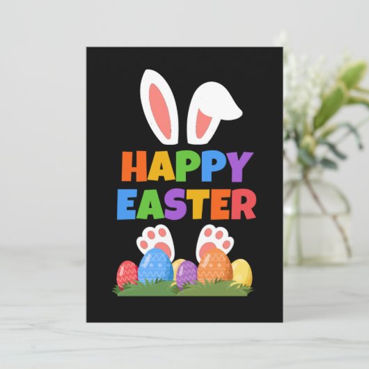 Flat Holiday Card Feestdagenkaart (Staand voorkant)