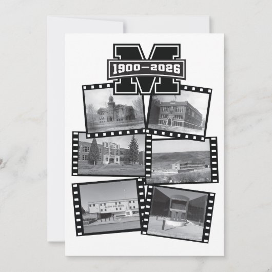 Flat Holiday Card Feestdagenkaart (Voorkant)