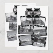 Flat Holiday Card Feestdagenkaart (Voorkant / Achterkant)