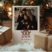 Flat Holiday Card Feestdagenkaart