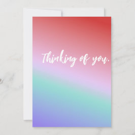 Flat Holiday Card Feestdagenkaart