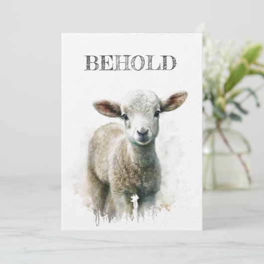 Flat Holiday Card, formaat: 5 x 7 inch, papier: Kr Feestdagenkaart (Staand voorkant)