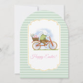 Flat Holiday Card "Happy Easter" . Kaart (Voorkant)