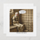 Flat Holiday Card Kaart (Voorkant / Achterkant)