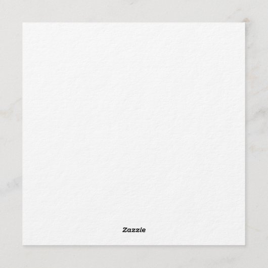 Flat Holiday Card Kaart (Achterkant)