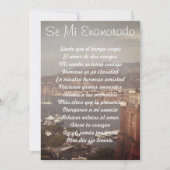 Flat Holiday Card - Wees mijn Valentijn (Spaans) Feestdagenkaart (Voorkant)