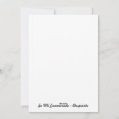 Flat Holiday Card - Wees mijn Valentijn (Spaans) Feestdagenkaart (Achterkant)