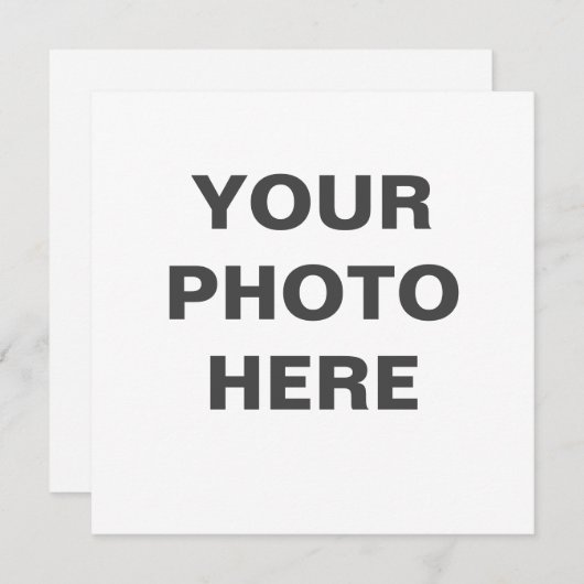  Flat Holiday Kaart (Voorkant / Achterkant)