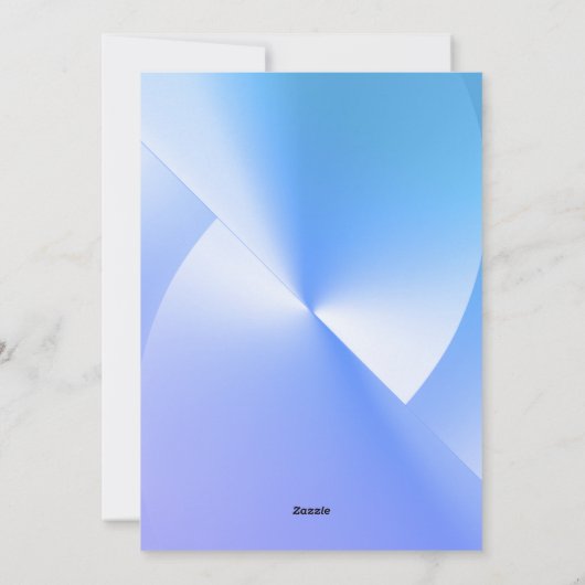 Flat Holiday-kaart 5 x 7 inch Feestdagenkaart (Achterkant)