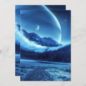 Flat Holiday-kaart 5 x 7 inch Feestdagenkaart (Voorkant / Achterkant)