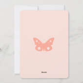 Flat Holiday Kaart Happy 50th Birthday Mystical (Achterkant)