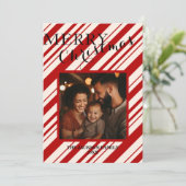 Flat Holiday Merry Christmas-Kaart Feestdagenkaart (Staand voorkant)