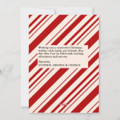 Flat Holiday Merry Christmas-Kaart Feestdagenkaart (Achterkant)