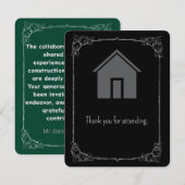 Flat Housewarming bedankkaart - Community... (Voorkant / Achterkant)