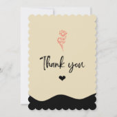 Flat Invitation, formaat: 5 x 7 inch, papier: Matt Kaart (Achterkant)